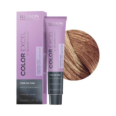 Revlon Professional Краска для волос Color Excel, 7.43 Блондин Медно-Золотистый, 70 мл купить