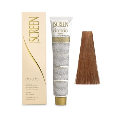 Screen Краска для волос Dorado Hair Color Cream, 8RD 8.43 золотистый Медные светлый блондин, 100 мл купить