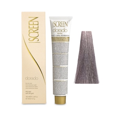 Screen Краска для волос Dorado Hair Color Cream, 8V 8.2 Violet Light Blonde Фиолетовый светлый блондин, 100 мл купить