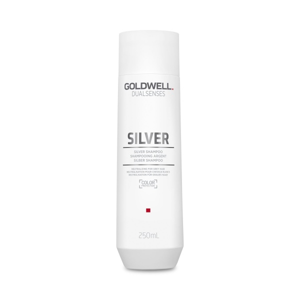 Goldwell Корректирующий шампунь для седых и светлых волос Dualsenses Silver, 250 мл купить