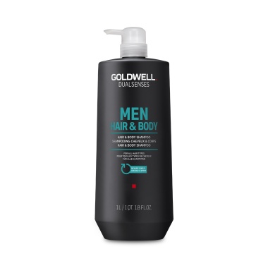 Goldwell Шампунь для волос и тела Dualsenses Men Hair & Body Shampoo, 1000 мл купить