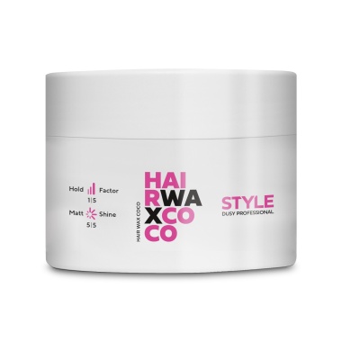 Dusy Professional Гель воск для укладки волос KX Hair Wax Kokos, 150 мл купить
