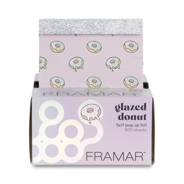 Framar Вытяжная фольга с тиснением Глазированный пончик Glazed Donut Pop Up1, 2.5 х 28 см, 500 лист купить