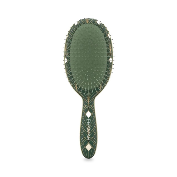 Framar Щетка распутывающая для волос Cheers Haters Detangle Brush, Изумрудный город Emerald City купить