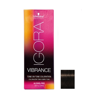 Schwarzkopf Professional Краска для волос без аммиака Igora Vibrance, 5-0 Светлый коричневый натуральный, 60 мл купить