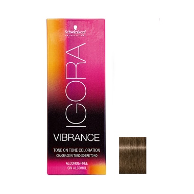 Schwarzkopf Professional Краска для волос без аммиака Igora Vibrance, 7-0 Средний русый натуральный, 60 мл купить