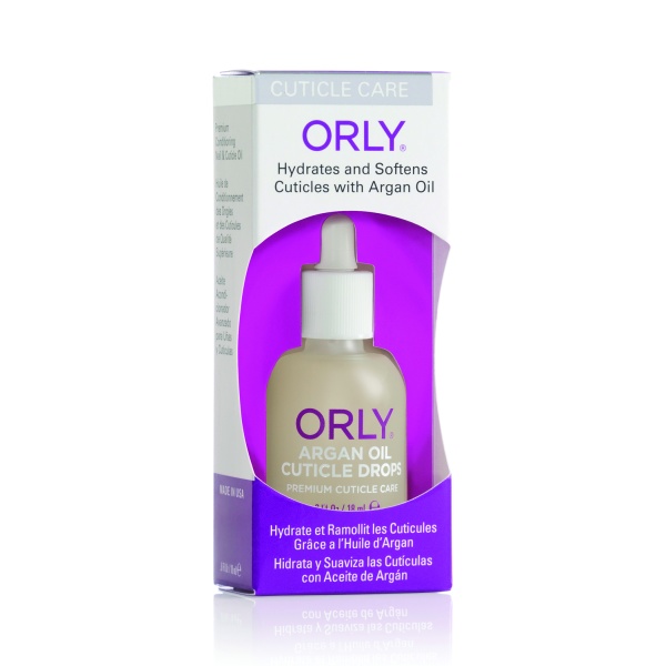 Orly Аргановое масло для увлажнения и смягчения кутикулы Argan Cuticle Oil Drops, 18 мл купить