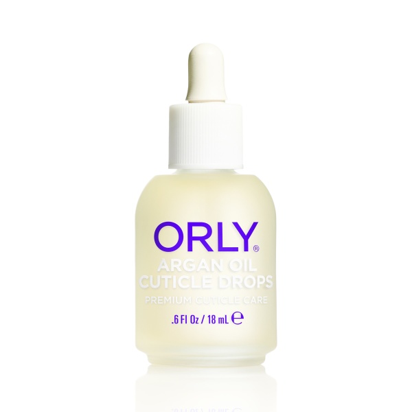 Orly Аргановое масло для увлажнения и смягчения кутикулы Argan Cuticle Oil Drops, 18 мл купить