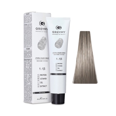 Greymy Перманентный крем краситель Utopia Color Cream, 6P Жемчужный Терно-русый, 60 мл купить