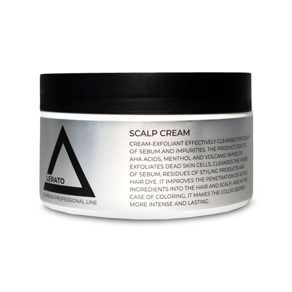 Lerato Cosmetic Средство для глубокого очищения кожи головы Carbon Scalp Cream, 300 мл купить