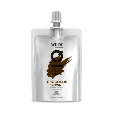 Dewal Cosmetics Прямой краситель IQ Color Shade, Chocolate Brownie, 200 мл купить