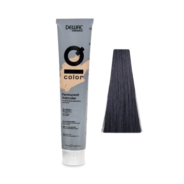 Dewal Cosmetics Краситель перманентный IQ Color, Blue, Синий интенсивный пепельный, 90 мл купить
