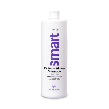 Dewal Cosmetics Шампунь для платиновых оттенков блонд Platinum Blonde Shampoo, 1000 мл купить