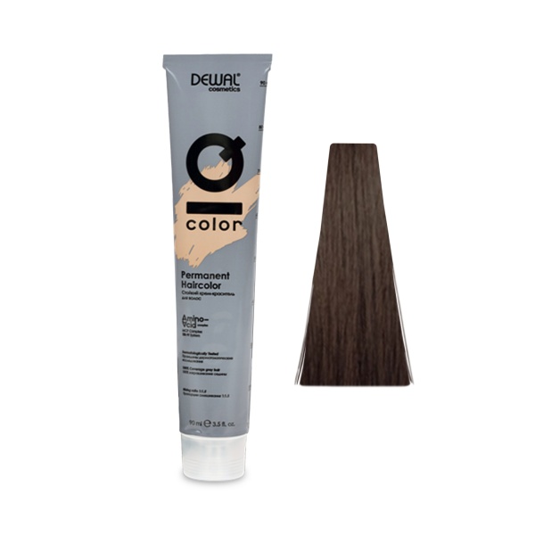 Dewal Cosmetics Краситель перманентный IQ Color, 4.0, Брюнет, 90 мл купить