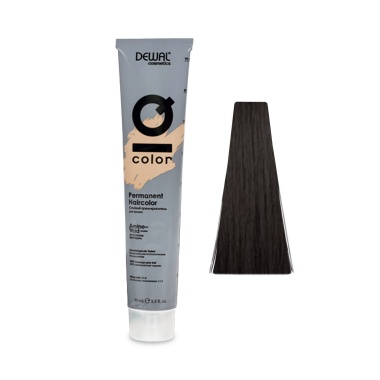 Dewal Cosmetics Краситель перманентный IQ Color, 4.1, Пепельный брюнет, 90 мл купить