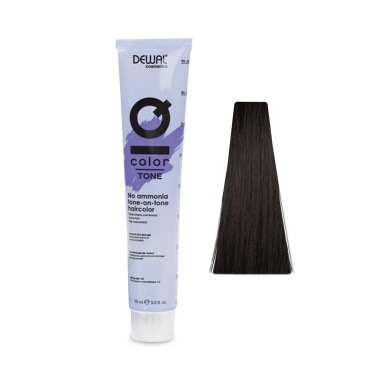 Dewal Cosmetics Краситель тон-в-тон IQ Color, 4.10, Пепельный брюнет, 90 мл купить