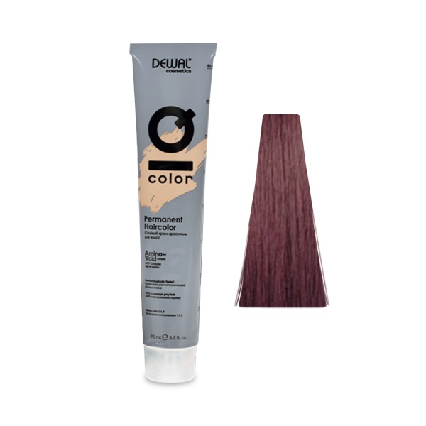 Dewal Cosmetics Краситель перманентный IQ Color, 5.5, Светлый махагоновый брюнет, 90 мл купить