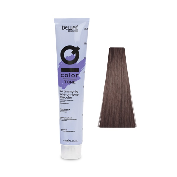 Dewal Cosmetics Краситель тон-в-тон IQ Color, 6.38, Темный золотисто-коричневый блондин, 90 мл купить