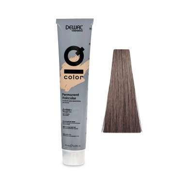 Dewal Cosmetics Краситель перманентный IQ Color, 7.1, Пепельный блондин, 90 мл купить
