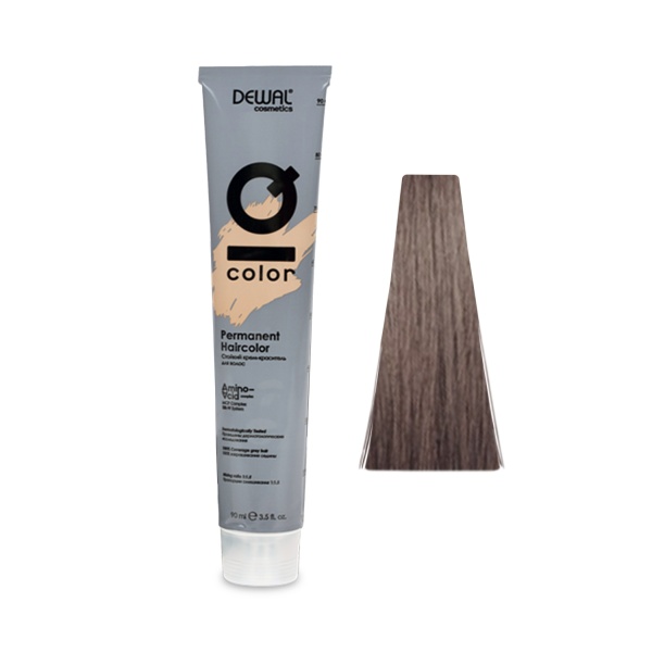 Dewal Cosmetics Краситель перманентный IQ Color, 7.1, Пепельный блондин, 90 мл купить