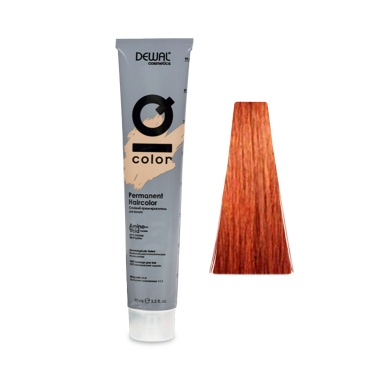 Dewal Cosmetics Краситель перманентный IQ Color, 9.44, Очень светлый интенсивно-медный блондин, 90 мл купить