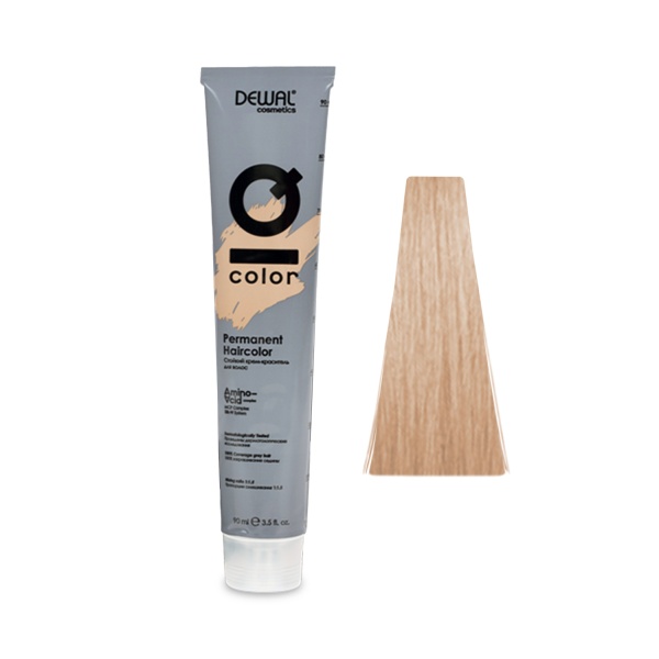 Dewal Cosmetics Краситель перманентный IQ Color, 10.0, Экстра светлый блондин, 90 мл купить