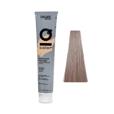 Dewal Cosmetics Краситель перманентный IQ Color, 10.1, Экстра светлый пепельный блондин, 90 мл купить