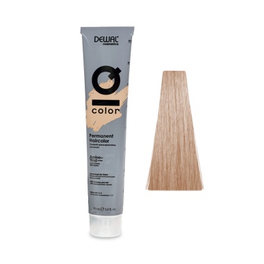 Dewal Cosmetics Краситель перманентный IQ Color, 11.10, Ультра светлый пепельный блонд, 90 мл купить