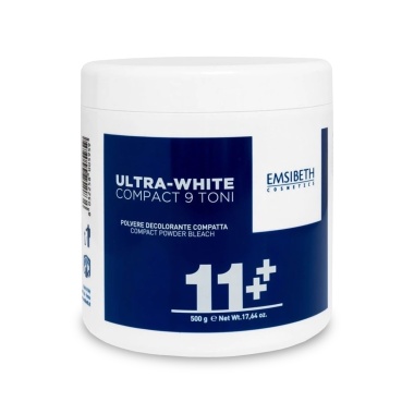 Emsibeth Порошок осветляющий на 9 тонов с платиновым эффектом Compact 9 Tones, ультра белый Ultra White, 500 гр купить