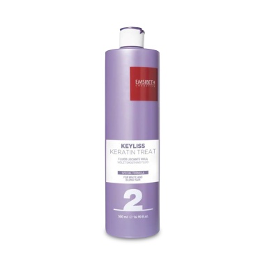 Emsibeth Кератиновый флюид Блонд Сервис 2Keyliss KT Smoothing Fluid Violet, 500 мл купить