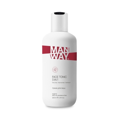 ManWay Тоник для лица, Face Tonic 3 in 1, 200 мл купить
