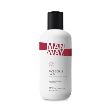 ManWay Бальзам-скраб для лица, Face Scrub Balm, 200 мл купить