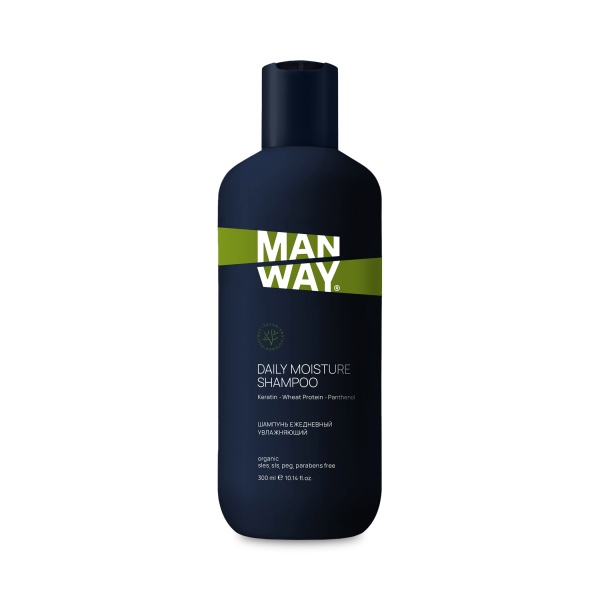 ManWay Шампунь ежедневный увлажняющий Daily Moisture Shampoo, 300 мл купить