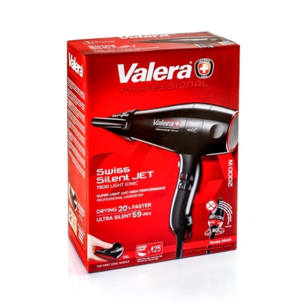 Valera Фен Swiss Silent Jet 7500 Light Ionic купить