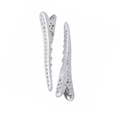 Y.S.Park Парикмахерские зажимы для волос Shark Clip YS-12*02 2 шт. серебряные купить