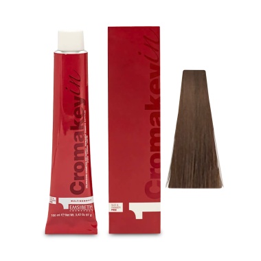 Emsibeth Крем-Краска Cromakey-In Multibenefit, 6,34 Dark Golden Copper Blonde Темно-Золотой Медный Блонд, 100 мл купить