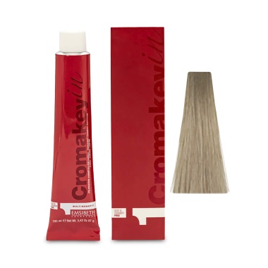 Emsibeth Крем-Краска Cromakey-In Multibenefit, 10,13 Lightest Ash Medium Blone Самый Светлый -Пепельно-Золотистый, 100 мл купить