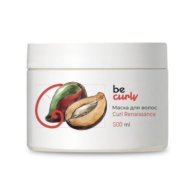 BeCurly Увлажняющая маска для кудрявых волос Curl Renaissance, 500 мл купить