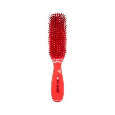 I ♥ my hair Парикмахерская щетка Spider 1501, красная, глянцевая, M купить