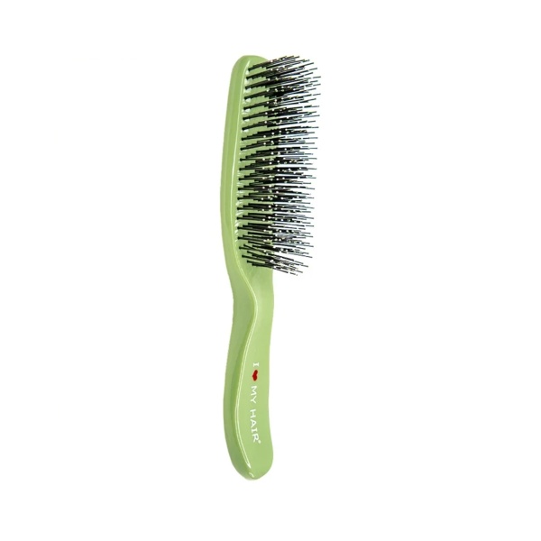 I ♥ my hair Парикмахерская щетка Spider 1501, зеленая, глянцевая, M купить