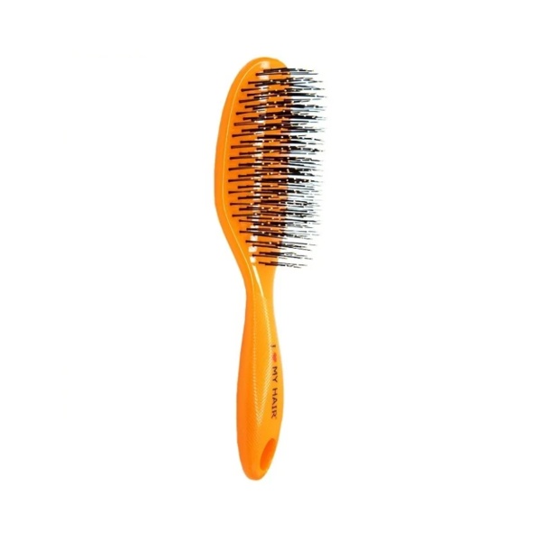 I ♥ my hair Парикмахерская щетка Spider 1502, оранжевая, глянцевая, L купить