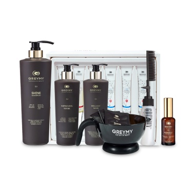 Greymy Комплект Ослепительный блеск и шелковистость, Premium Shine, 1890 мл купить