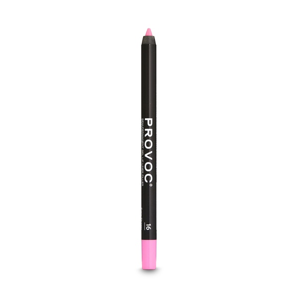 Provoc Полуперманентный гелевый карандаш для губ Gel Lip Liner, 016 Satin Sheets розовый барби, 1.2 гр купить