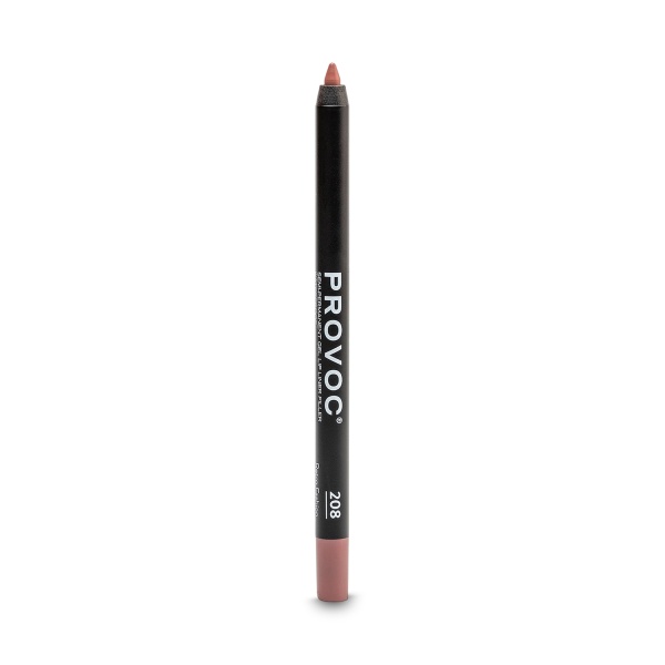 Provoc Полуперманентный гелевый карандаш для губ Gel Lip Liner, 208 Retro Fashion темно-бежевый, 1,2 гр купить
