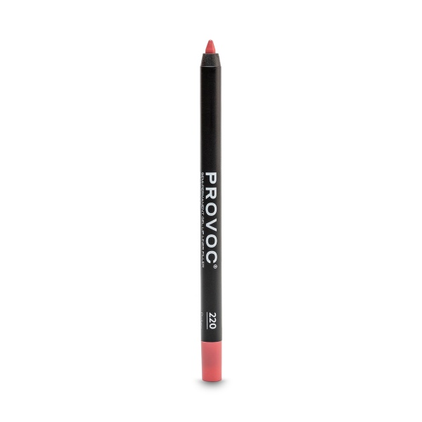 Provoc Полуперманентный гелевый карандаш для губ Gel Lip Liner, 220 Pinkey розовый, 1.2 гр купить