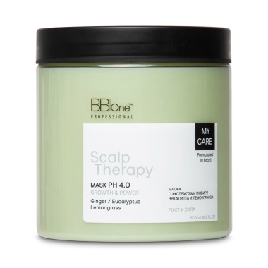 BB One Маска разглаживающая Scalp Therapy Mask Growth & Power, 500 мл купить