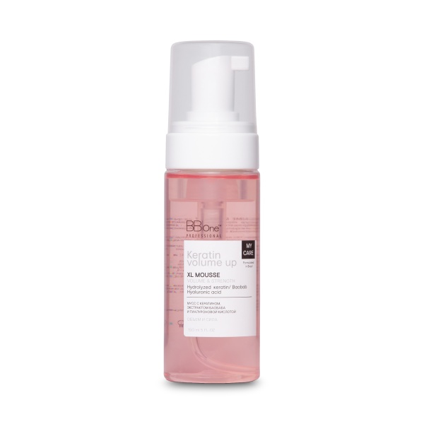 BB One Мусс кератиновый Volume Up XL Mousse Volume&Strenght, 150 мл купить