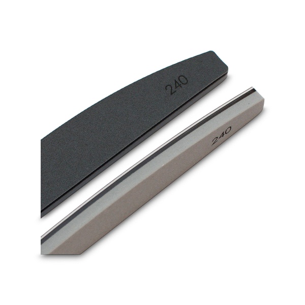 Japure Комбинированная пилка для маникюра моющаяся 2 в 1 Super File For Manicure, 240/240 грит купить