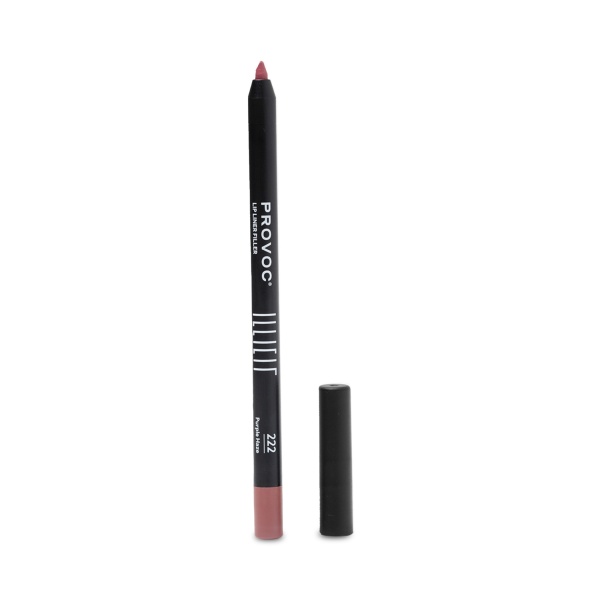 Provoc Полуперманентный гелевый карандаш для губ Illicit Lip Liner Filler 222 Purple Haze, фиолетовая дымка, 1.2 г купить