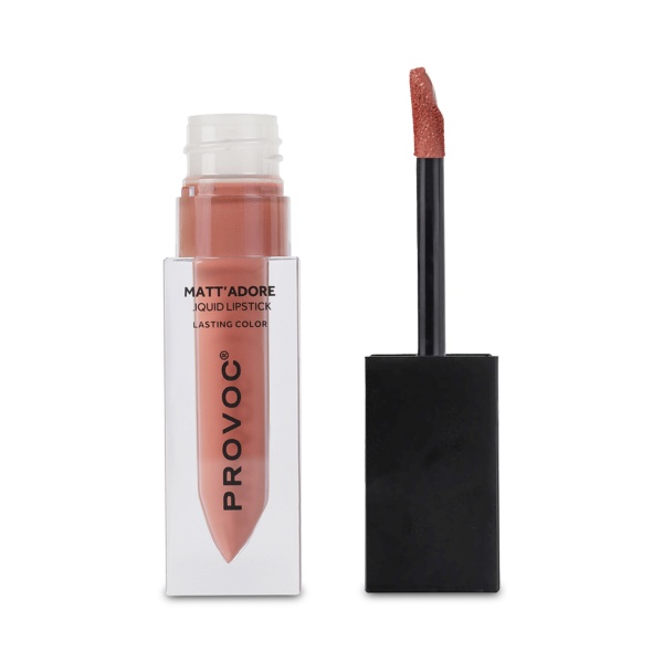 Provoc Жидкая помада для губ матовая Mattadore Liquid Lipstick 41 Carmel, темно-коралловый, 4.5 гр купить